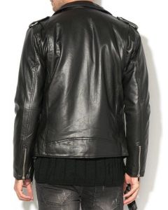 CLASSIC BIKER LEATHER JACKET FOR MEN’S
