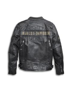 Men's Passing Link Triple Vent Leather Jacket
