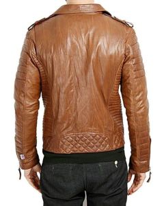 KAY MICHAEL BODA SKINS BIKER LEATHER JACKET
