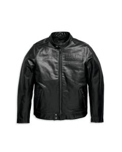 Men's Enodia Leather Riding Jacket