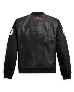 Men's HD-MC Harley Davidson Motorcycle Leather Jacket-Men's Black Leather in2022/Genuine Leather Jacket Is a Perfect Gift for Special Person
