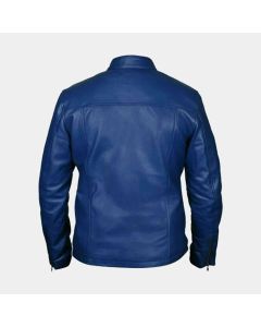 Mans Steve McQueen Leather Jacket