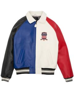 AVIREX LIMITED EDITION COLOR BLOCK ICON JACKET