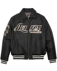 AVIREX BLACK ACES A-2 JACKET