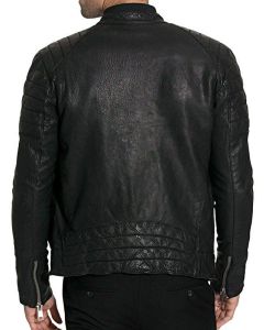 MEN’S BLACK CAFE RACER JACKET