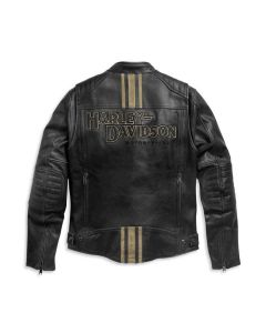 Men's Harley Davidson Triple Vent Passing Link II Leather Jacket