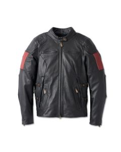 Women's Harley Davidson 120th Anniversary Nostalgia Triple Vent System Leather Jacket