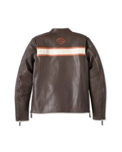Men's Harley Davidson Victory Lane II Leather Jacket - Java