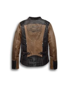 Women's Harley Davidson Triple Vent System Gallun Leather Jacket