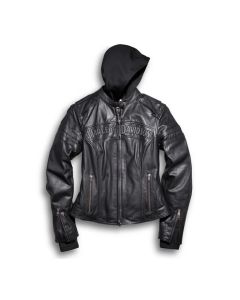 Women's Harley Davidson Miss Enthusiast 3-in-1 Leather Jacket