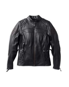 Women's Harley Davidson Heather Avenue Triple Vent System Leather Jacket