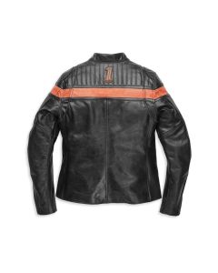 Women's Harley Davidson Victory Sweep Leather Jacket
