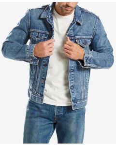 Levi’s Pride Trucker I have seen the future Men Denim Jacket Rainbow LGBT
