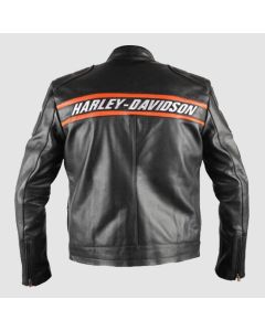WWE HARLEY DAVIDSON CLASSIC MOTORCYCLE LEATHER JACKET