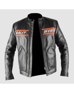 wwe and duke motorcyclel eather jacket