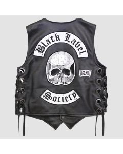 Black Label Society Leather Vest