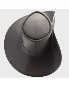 CAVALIER UN BANDED LEATHER HAT
