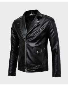 CLASSIC MOTORCYCLE LEATHER JACKET