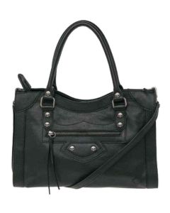 Harley-Davidson® Womens Moto Harley-Davidson® Club Crossbody & Satchel Purse, Black