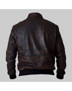 A2 Military Bomber Lambskin Leather Jacket for Men - Handmade Cockpit Pilot Premium Bomber Jacket for Men