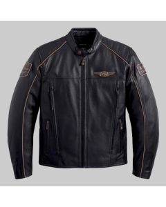 Harley Davidson Motorcycle Leather Jacket - Men's Black Leather in 2022/ Genuine Leather Jacket Is a Perfect Gift for Any Special Person,