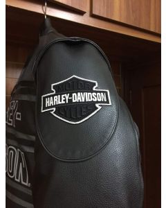 Men's Motorcycle Motorbike Leather Jacket marker Black & Gray Black