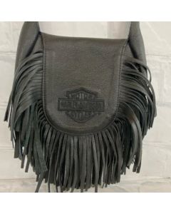 Harley Fringe Leather Belt Bag
