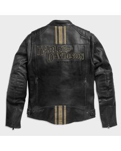 Men's H-D Leather Jacket
Harley-Davidson® Men's H-D Triple Vent Passing Link II Leather Jacket 98005-21VM
Men's H-D Triple Vent Passing Link II Leather Jacket
Genuine High Quality Black Harley Davidson Leather Jacket
Harley-Davidson Men's H-D™ Triple 
