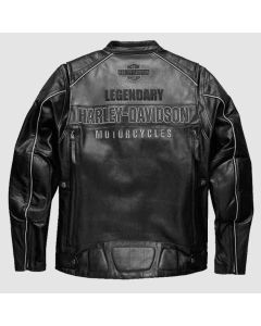 HARLEY DAVIDSON MOTORCYCLE VOTARY COLOUR BLOCKED LEATHER JACKET
Harley Davidson Motorcycle Votary Colour Blocked Leather Jacket
Harley Davidson Motorcycle Votary Colorblocked Leather Jacket
Harley-Davidson® Men's Votary Colorblocked Leather Jacket, Bla