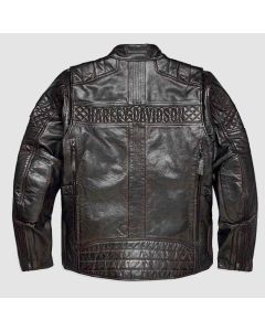 HARLEY DAVIDSON TRIPLE VENT SYSTEM IRONSTONE MEN LEATHER JACKET
Harley Davidson Triple Vent System Ironstone Men Leather Jacket
Harley-Davidson® Men's Triple Vent System Ironstone Leather Jacket 97193-18VM
HARLEY DAVIDSON TRIPLE VENT SYSTEM IRONSTONE M