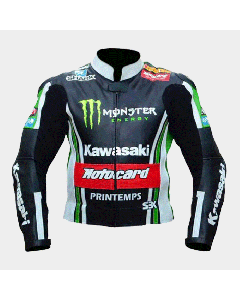 KAWASAKI MOTOCARD LEATHER JACKET