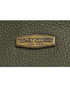 Harley-Davidson® Women's Midnight Rider Satchel | Olive | Adjustable/ Detachable Shoulder Strap - MD4901L-OLIVE
