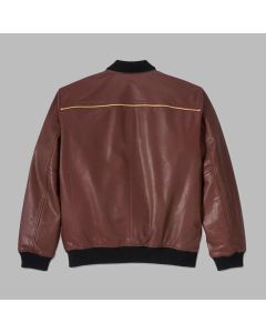 Men's 120th Anniversary Leather Jacket - Rum Raisin Leather
