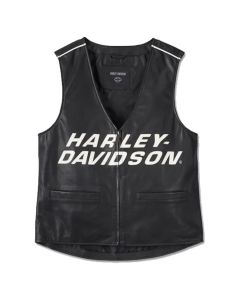 Men's Factory Leather Vest