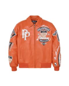 Pelle Pelle American Bruiser Orange Jacket