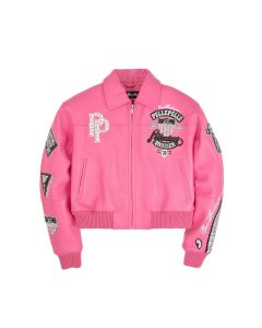 Pelle Pelle American Bruiser Plush Womens Crop Jacket
