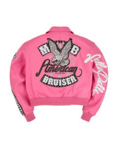 Pelle Pelle American Bruiser Plush Womens Crop Jacket
