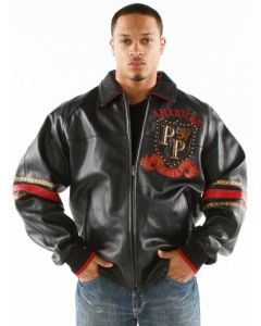 Pelle Pelle American Rebel Black Leather Jacket