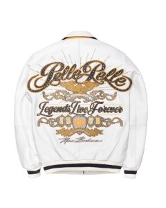 Pelle Pelle Legends Live Forever White Jacket
