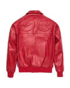 Pelle Pelle Puff Plush Red Jacket