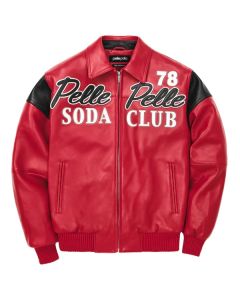 Pelle Pelle Soda Club Plush Red Jacket