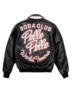 Pelle Pelle Soda Club World Famous Black Jacket