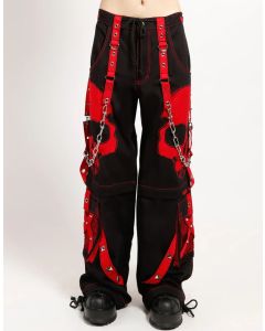 SCARE DARK STREET PANT RED