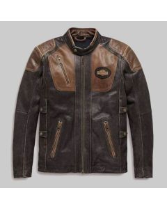 Trostel Triple Vent Distressed Brown H-D Leather Jacket
Trostel Triple Vent Distressed Brown H-D Leather Jacket
Harley Davidson Men's Triple Vent System Trostel Distressed Leather Biker Jacket
Harley Davidson Men's Triple Vent System Trostel Distressed