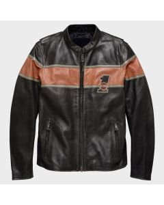 VICTORY LANE HARLEY DAVIDSON LEATHER JACKET