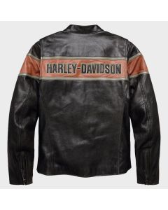 VICTORY LANE HARLEY DAVIDSON LEATHER JACKET