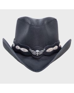 WESTERN Leather HAT