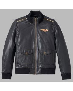 Women's 120th Anniversary Bomber Leather Jacket