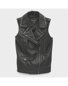 Women's Parker Harley Davidson Leather Vest