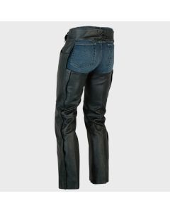 Black Leather Chaps